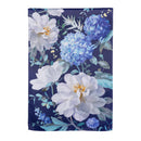 Spring Morning Blooms Suede House Flag