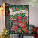 Sock Ornaments Suede House Flag