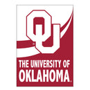 University of Oklahoma Burlap Flag GDN Size
