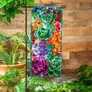 Summer Succulent Everlasting Impression Textile Décor