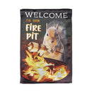 Welcome to our Fire Pit Garden Lustre Flag