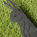 Bunny Laser Cut Garden Flag Stand,20157