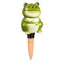 All-In-One Ceramic Fruit Fly/Fungus Gnat Trap with Watering Globe Gift Set, Frog