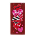 Happy Valentine's Day Sweethearts Elastic Door Cover
