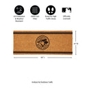 Toronto Blue Jays Extra Large One Color Coir Mat, 60"x24"