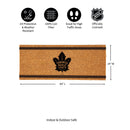 Toronto Maple Leafs Extra Large One Color Coir Mat, 60"x24"