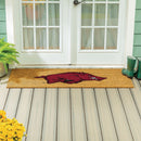 University of Arkansas Extra Large Full Color Coir Mat, 60"x24"