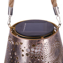 Evergreen Garden Accents,Color Changing Solar Mobile with Spinning Light Refractor, Umbrellas,7.09x7.09x29.53 Inches