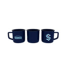 Seattle Kraken Ceramic Camp Cup with Enamel Finish, 14oz