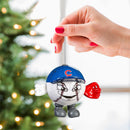 Chicago Cubs Ball Head Ornament