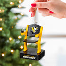 Stadium Seat Ornament, Pittsburgh Penguins