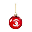 Blown Glass Ornament, University of Oklahoma