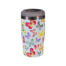 Butterfly Toile Stainless Steel Quatre Chiller Silicone Cap and Tumbler Slide Lid, Gift Box