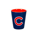 Chicago Cubs 4-Piece Ceramic 2oz. Cup Set