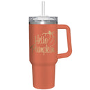 Hello Pumpkin Canyon Cup, Double Wall Stainless Steel w/ Straw, 40oz, Gift Box
