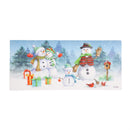 Snowman Family Sassafras Switch Mat