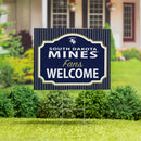South Dakota School of Mines & Technology Yard Sign, "Fans Welcome"