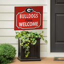 University of Georgia Yard Sign, "Fans Welcome"