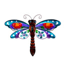 Solar Dragonfly Metal Wall Decor