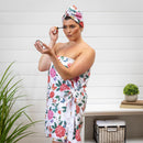 Butterfly Toile Quick Dry Body Wrap