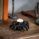 Ceramic Halloween Spider Tealight Candle Holder