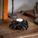 Ceramic Halloween Spider Tealight Candle Holder