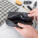 University of North Carolina, Embossed Toiletry Bag, Black