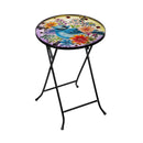 Bluebird Glass Sidetable