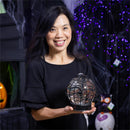 Spider Web LED Water Globe, 7.5"H