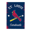 St Louis Cardinals Wood Wall Sign, 16x24
