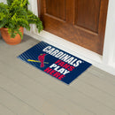St Louis Cardinals Fan PVC Mat, 28"x16"
