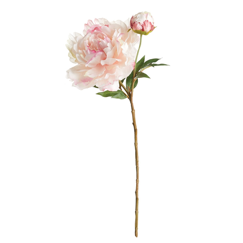 Napa Floral Collection-Peony Stem 21 inches Pink