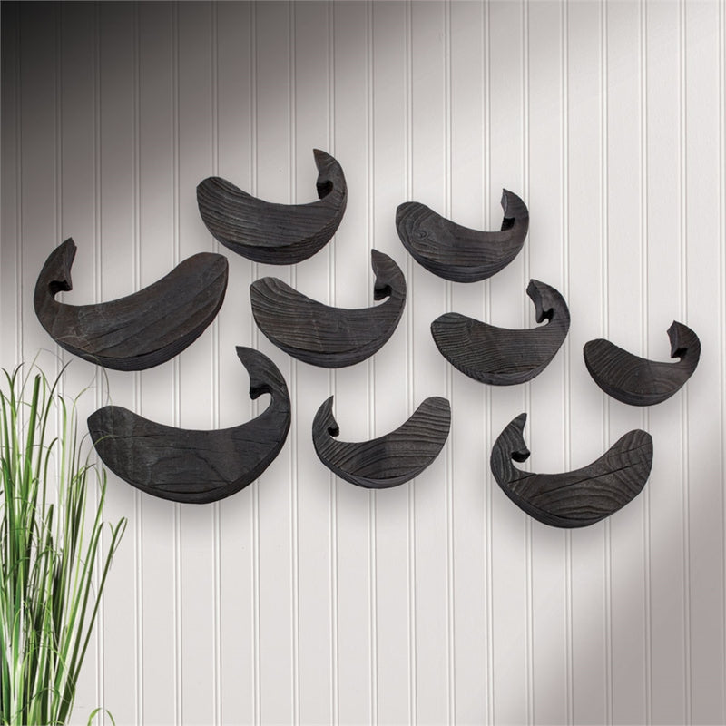 THE SCHOOL WALL MOUNTED, SET OF 9