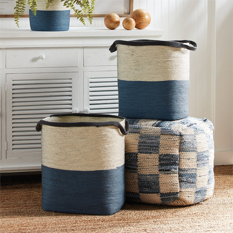 Napa Home Accents Collection-Ayden Baskets with Handles , Set of 2