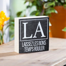 State Wooden Plock Louisiana 6x6"