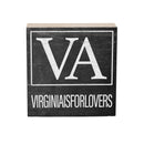 State Wooden Plock Virginia 6x6"