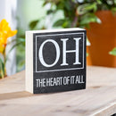 State Wooden Plock Ohio 6x6"