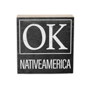 State Wooden Plock Oklahoma 6x6"