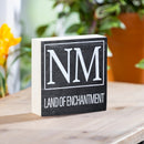 State Wooden Plock New Mexico 6x6"