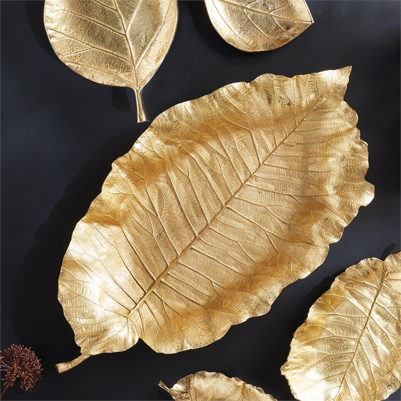 Napa Home Accents Collection-Alegra Grand Leaf Tray