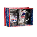 New York Giants, Stemless 17OZ Wine & Beer 16 OZ  Gift Set