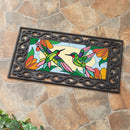 Stained Glass Hummingbirds Sassafras Switch Mat