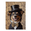 Sir Barkley Suede House Flag