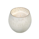 Bunny Blooms Egg Mercury Glass Candle Bright White