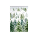 Snowy Forrest Lustre House Flag,13lu11323