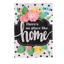 Floral Home Burlap Garden Flag,14b12062