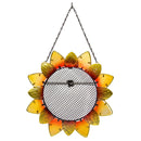 Metal and Glass birdfeeder with Perch, Sunflower,2bf214ecm