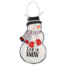 Fall Stacked Pumpkin/Winter Snowman Double Sided Estate Door Decor,2deb2568fb