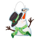 Snowman and Chickadee Estate Door Decor,2deb2608