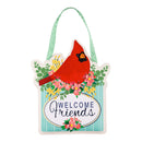 Spring Floral Cardinal Door Decor,2dhb1735